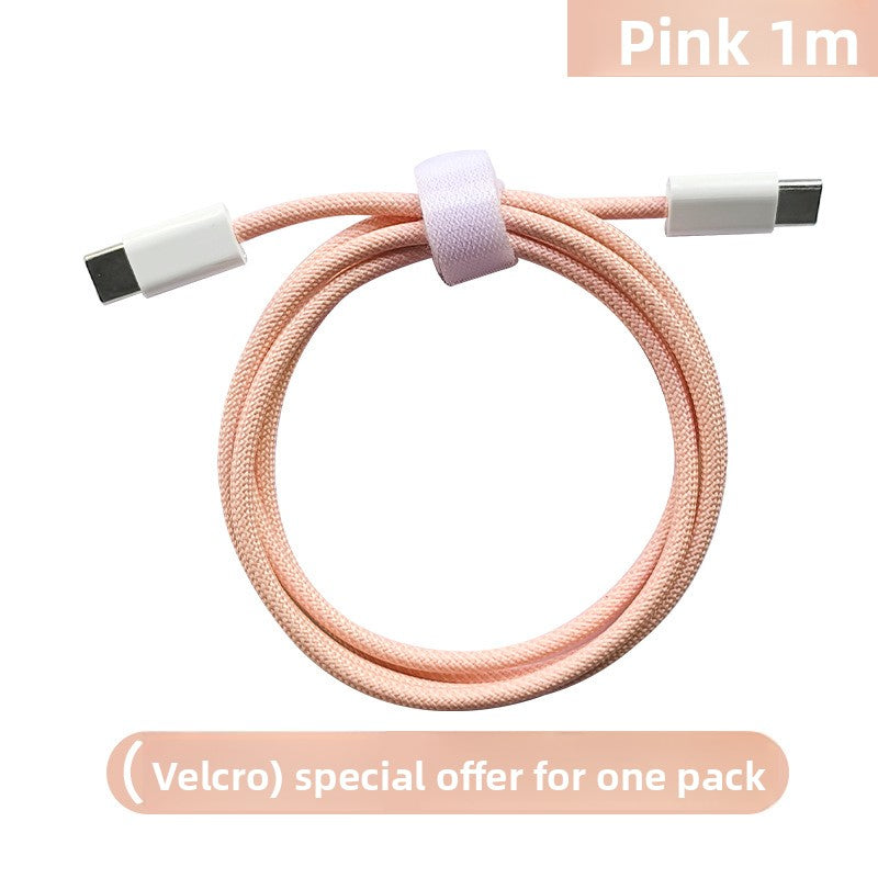 PD60W Fast Charging Cable - Type-C Braided for iPhone 16/15