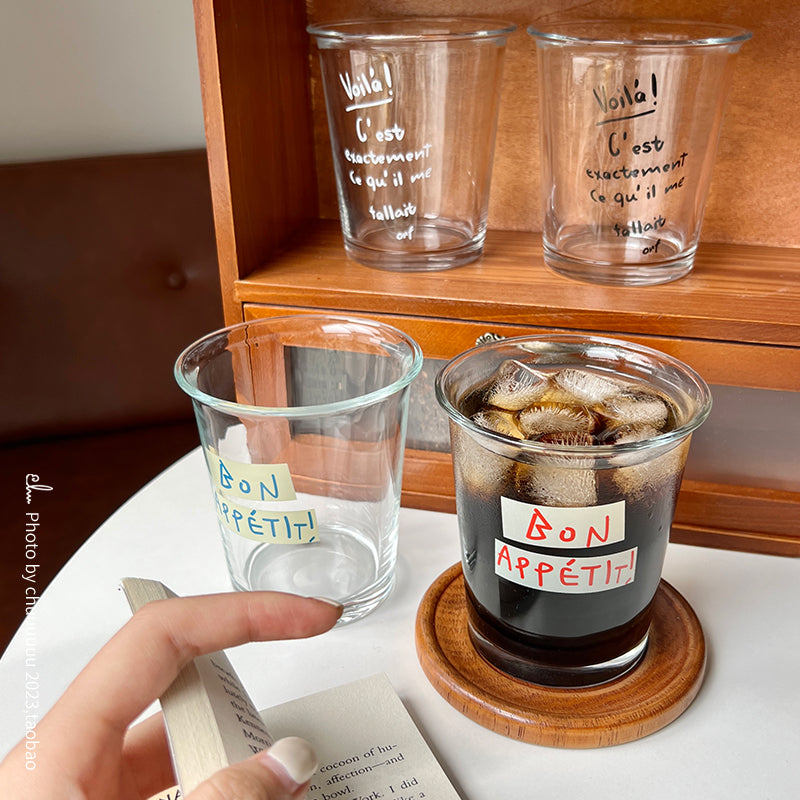 Thickened High Temp Resistant Feng Shui Glass Coffee Cup for Holiday Gifts