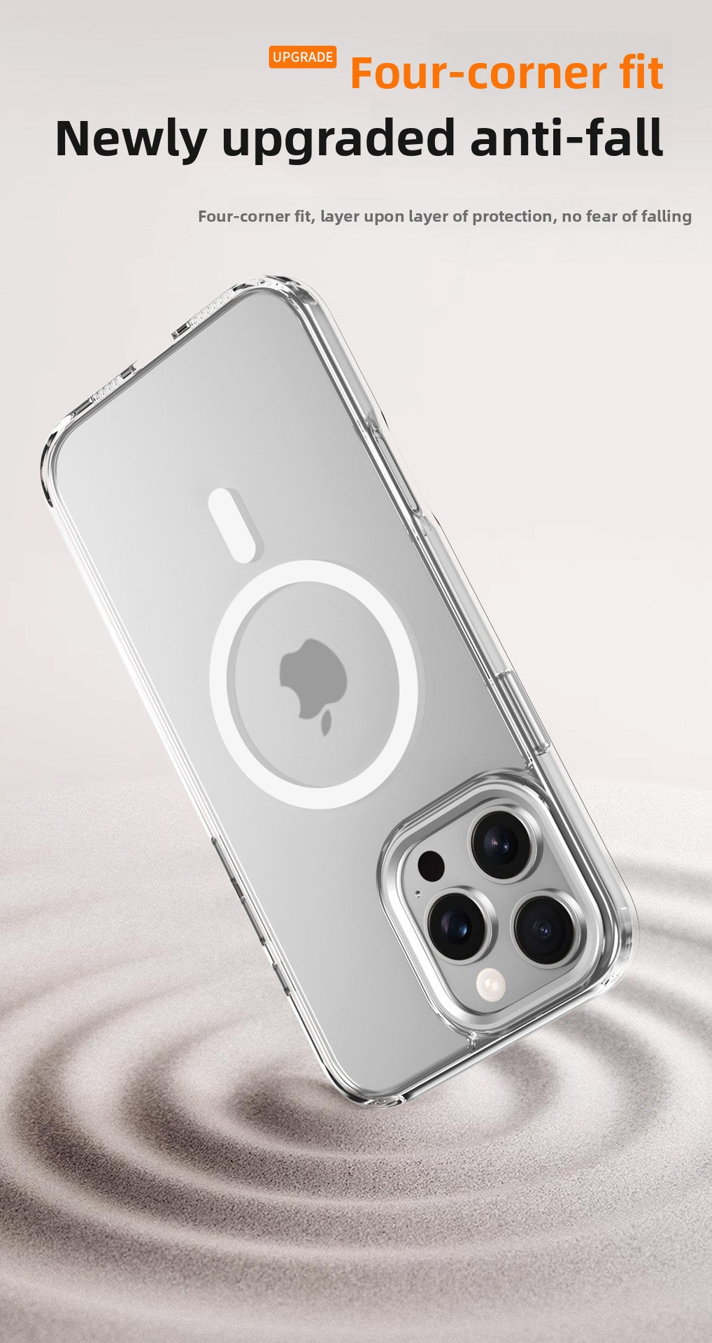 iPhone 16 Pro Max Magnetic Case - Matte Skin Feel