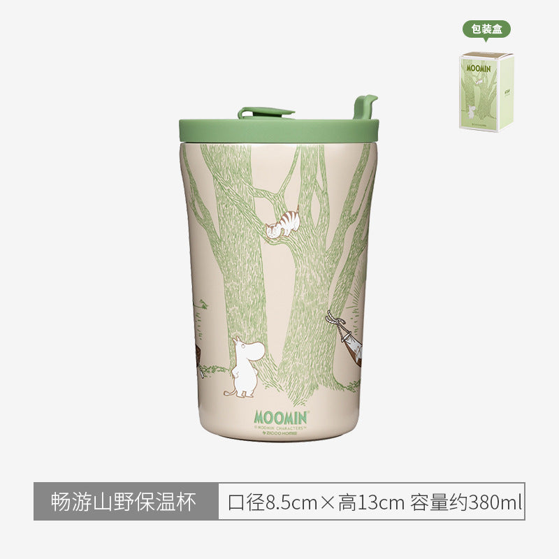 Finland Moomin Cute Portable Stainless Steel Kids Coffee Water Cup