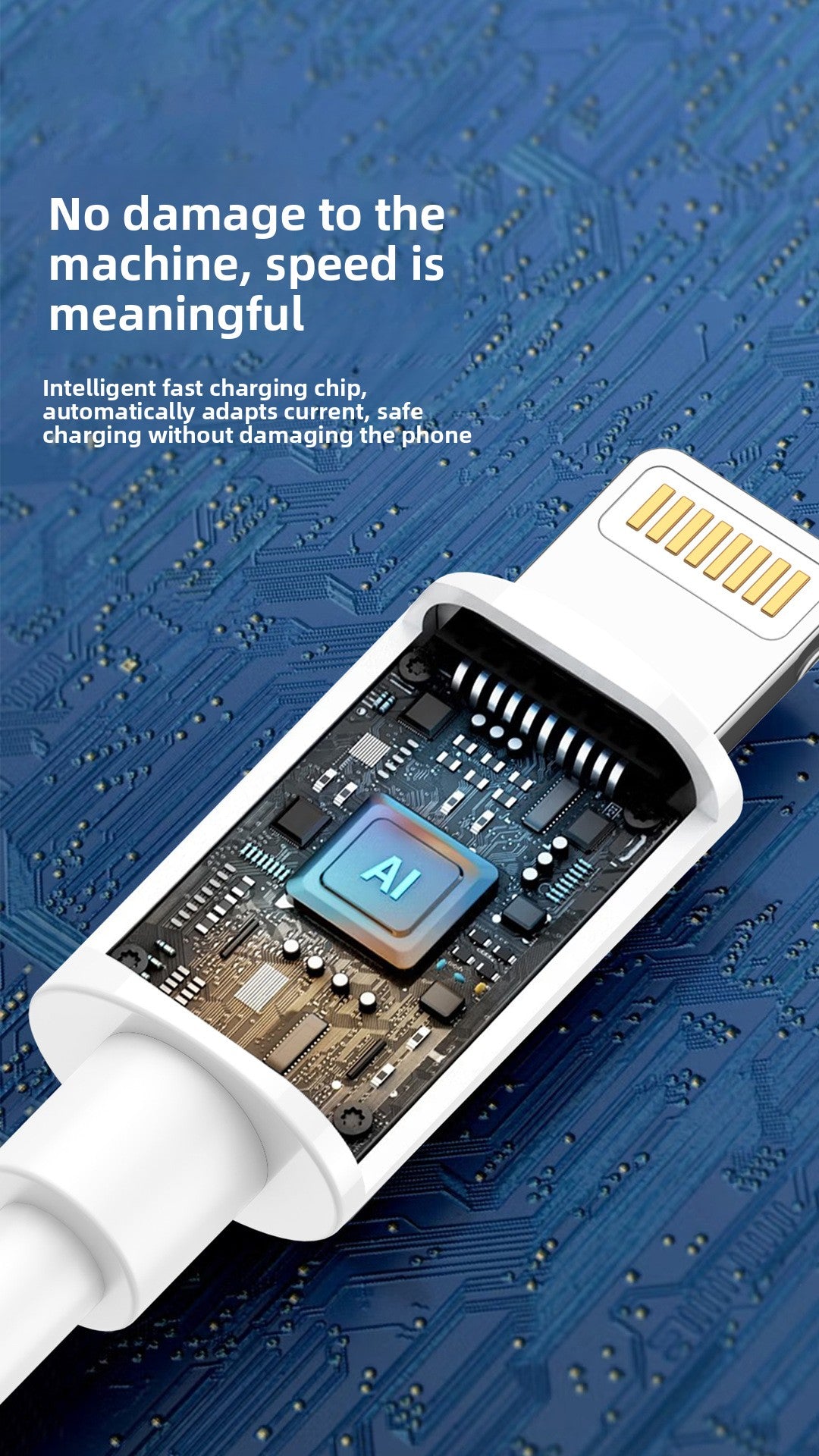 M11 3-in-1 Charging Cable - 6A Fast Charge (iPhone/Android/Type-C)