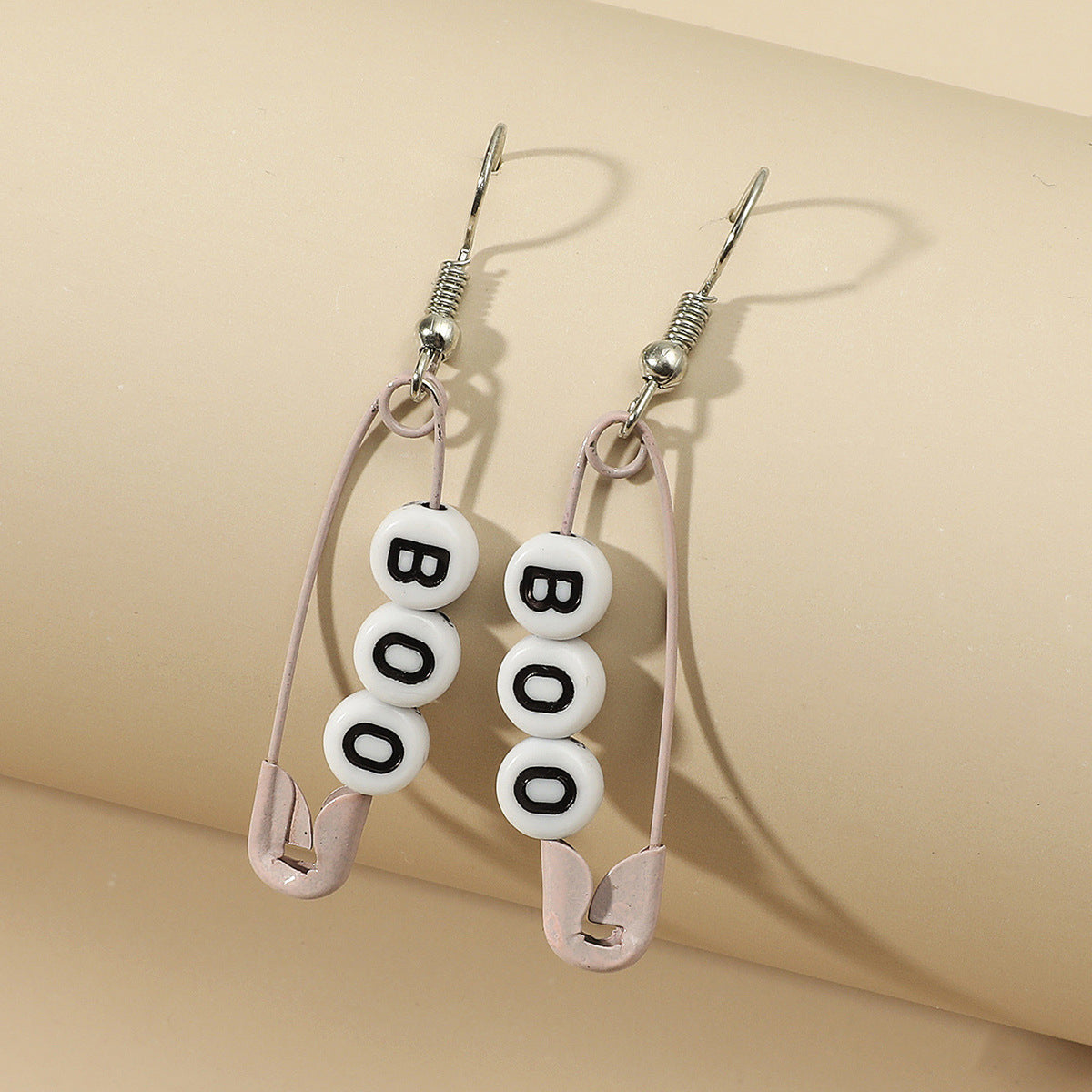 Cold Wind Inspired Personalized Pin Necklace Paper Clip Clavicle Chain Pair