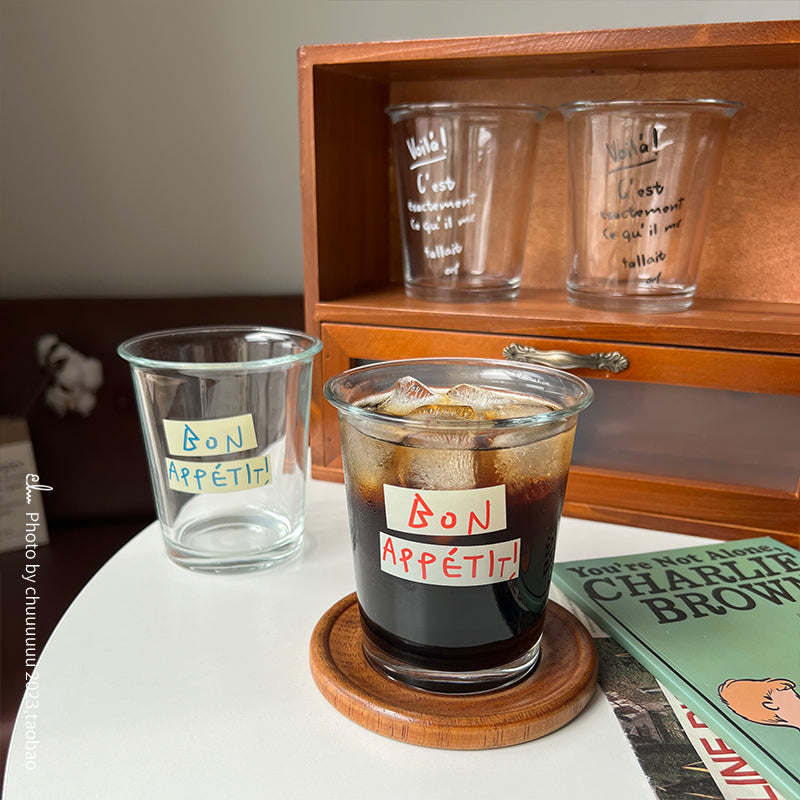 Thickened High Temp Resistant Feng Shui Glass Coffee Cup for Holiday Gifts