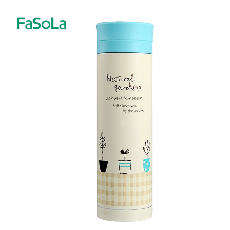 FaSoLa Winter Stainless Steel Insulated Office Cup for Women Kids