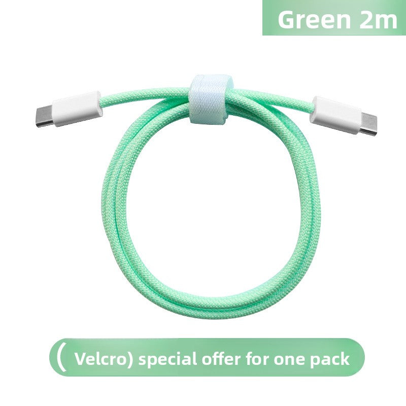 PD60W Fast Charging Cable - Type-C Braided for iPhone 16/15