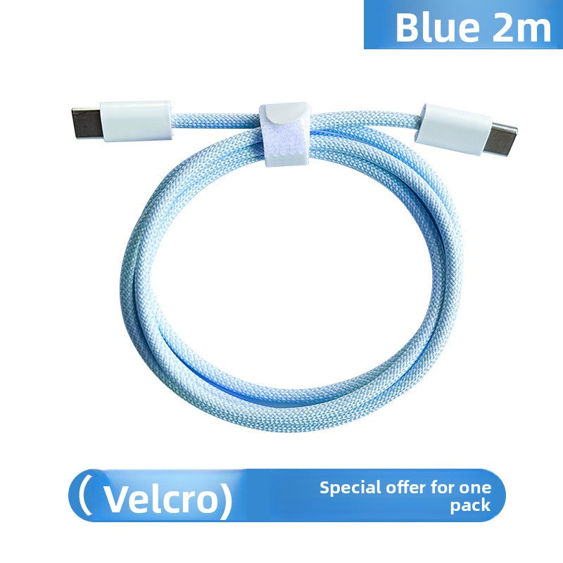 PD60W Fast Charging Cable - Type-C Braided for iPhone 16/15