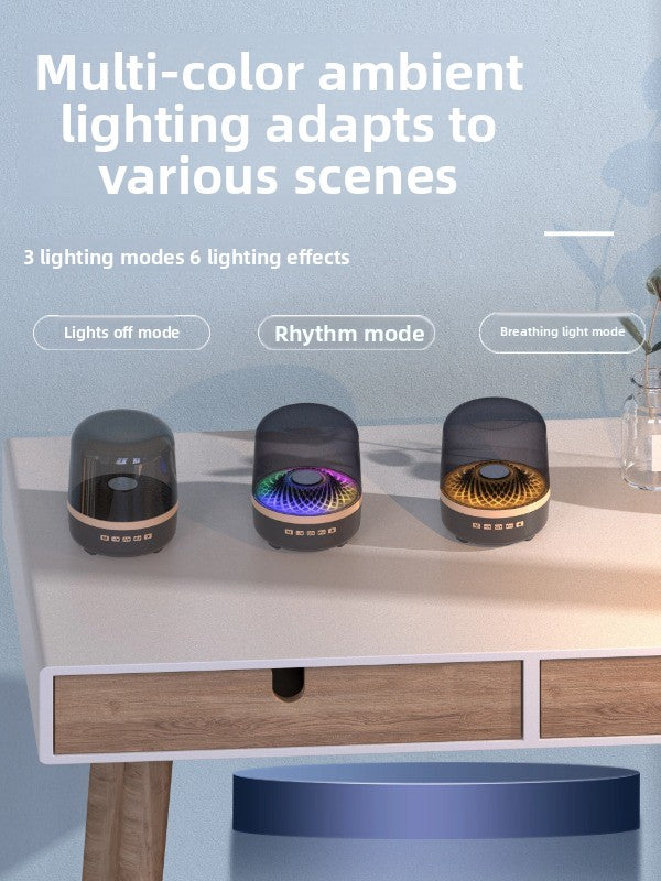 Wireless Bluetooth Speaker with RGB Light - Desktop Subwoofer