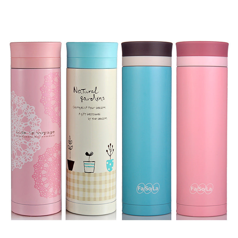 FaSoLa Winter Stainless Steel Insulated Office Cup for Women Kids