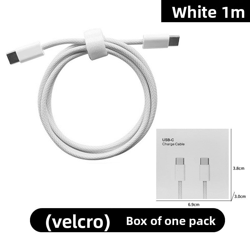 PD60W Fast Charging Cable - Type-C Braided for iPhone 16/15
