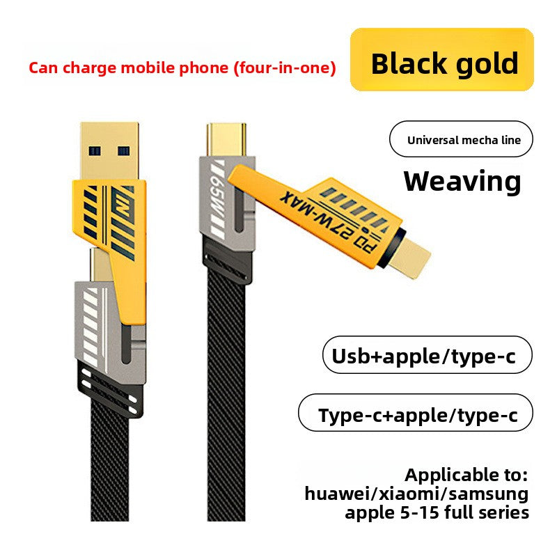 Apple Compatible 120W Multi-Port Charger US EU UK Dual Type-C Cross-Border Set