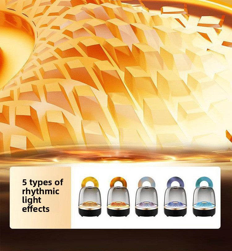 Wireless Bluetooth Speaker with RGB Light - Desktop Subwoofer