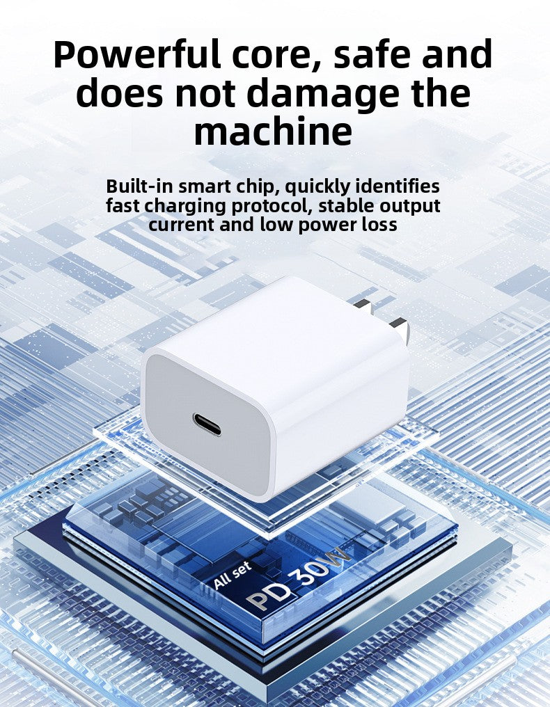 Fast Charging Apple 15 Compatible PD30W Charger