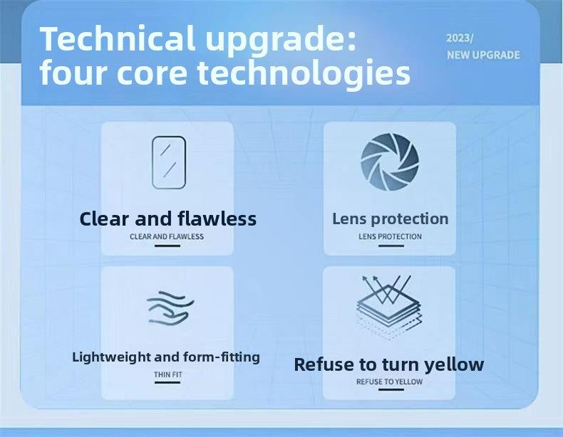 iPhone 13 Pro Max Transparent Case - Ultra-Thin Silicone Shockproof