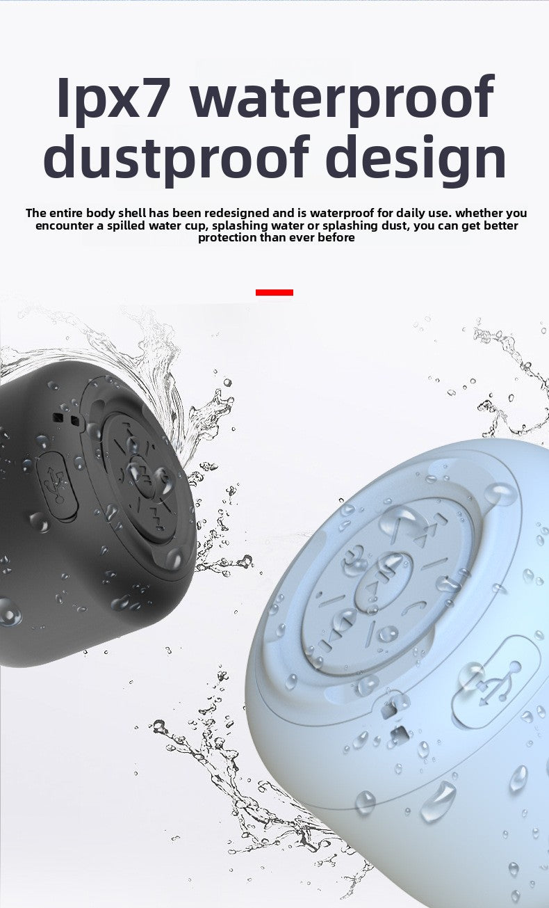 Portable Wireless Bluetooth Speaker - Waterproof Mini Subwoofer