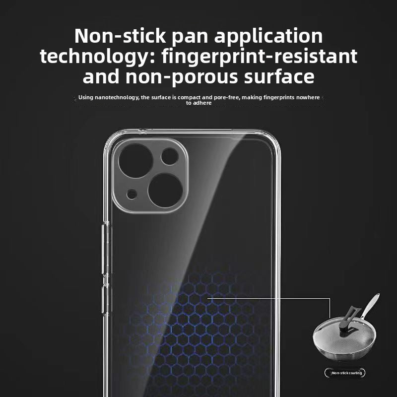 iPhone 13 Pro Max Transparent Case - Ultra-Thin Silicone Shockproof