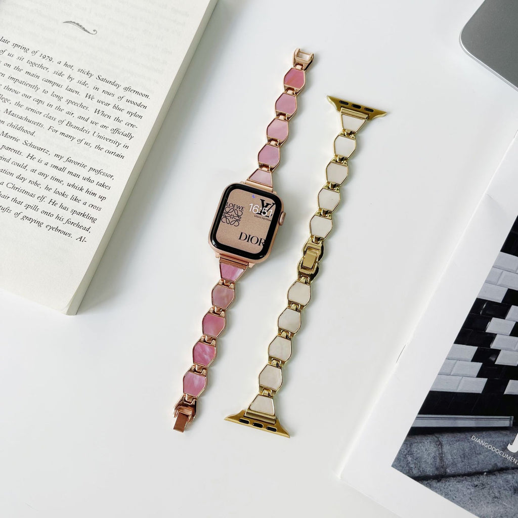 Hexagonal Metal Band Perfect for Apple Watch