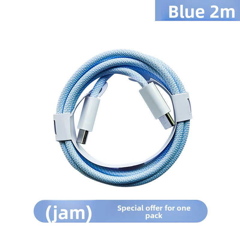 PD60W Fast Charging Cable - Type-C Braided for iPhone 16/15