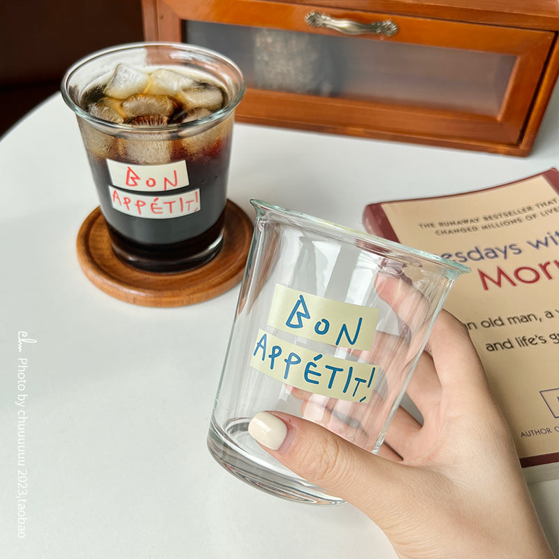 Thickened High Temp Resistant Feng Shui Glass Coffee Cup for Holiday Gifts