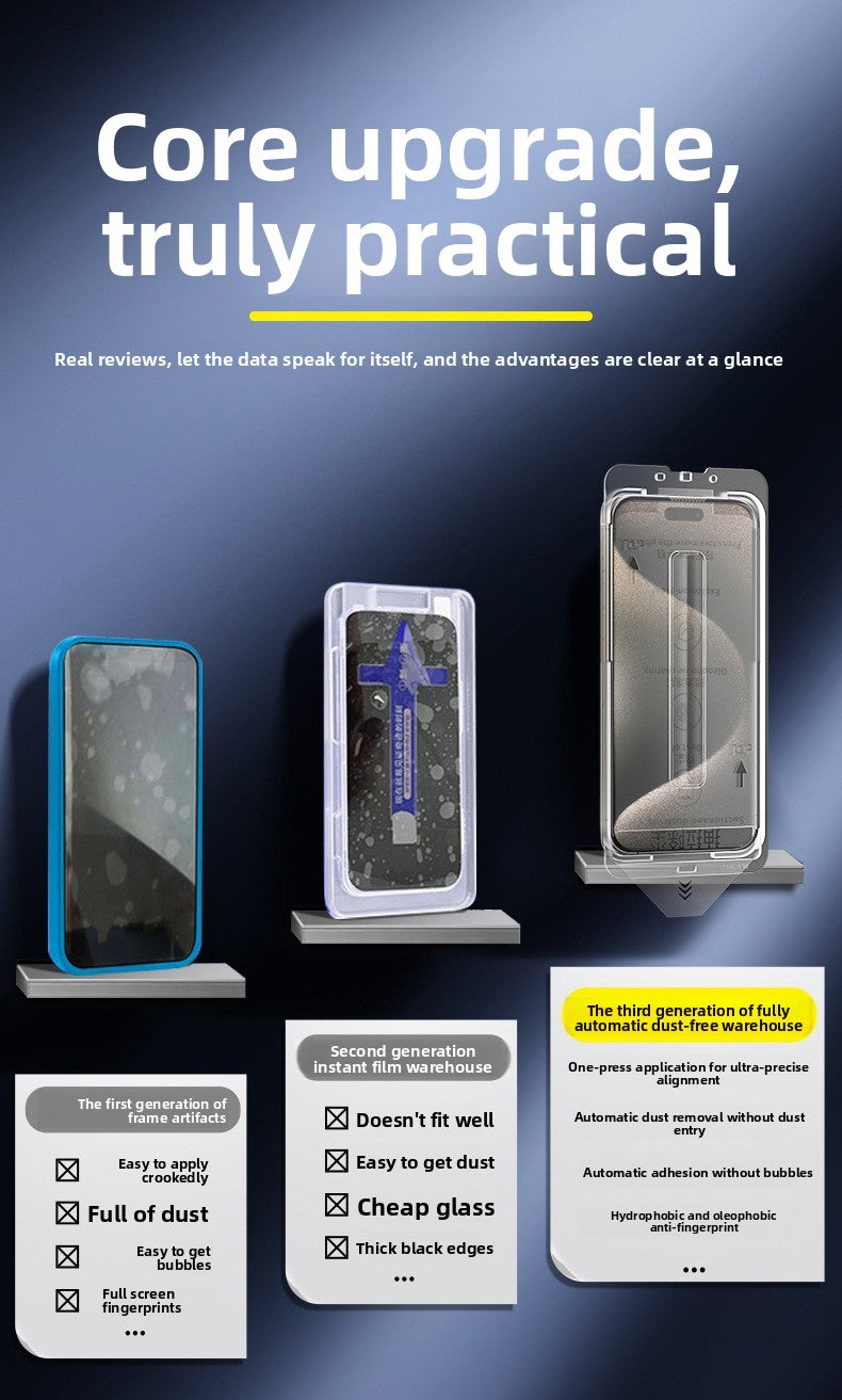 iPhone 17/16 Pro Max Tempered Glass - Privacy Anti-Peep Screen Protector