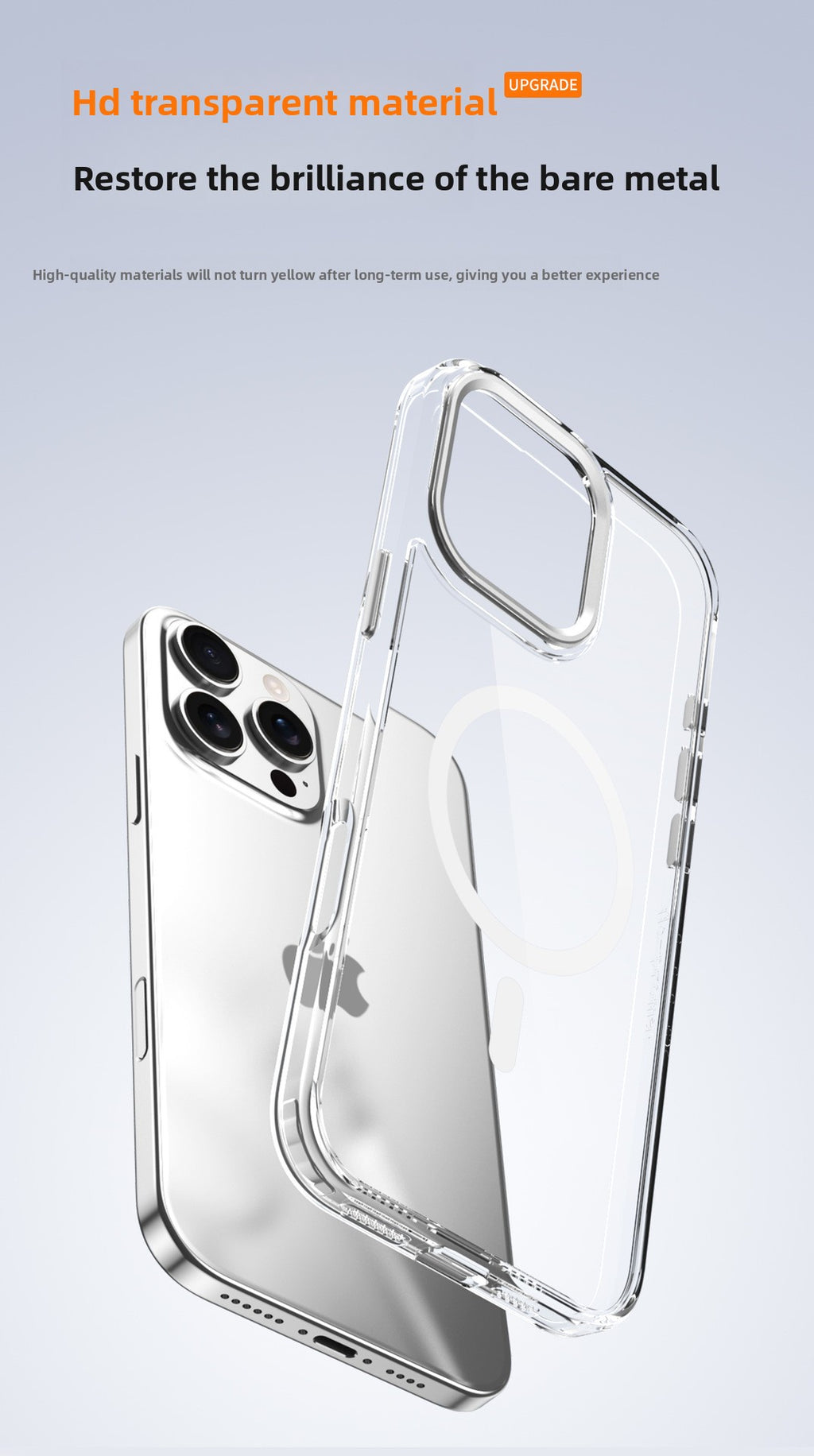 iPhone 16 Pro Max Magnetic Case - Matte Skin Feel