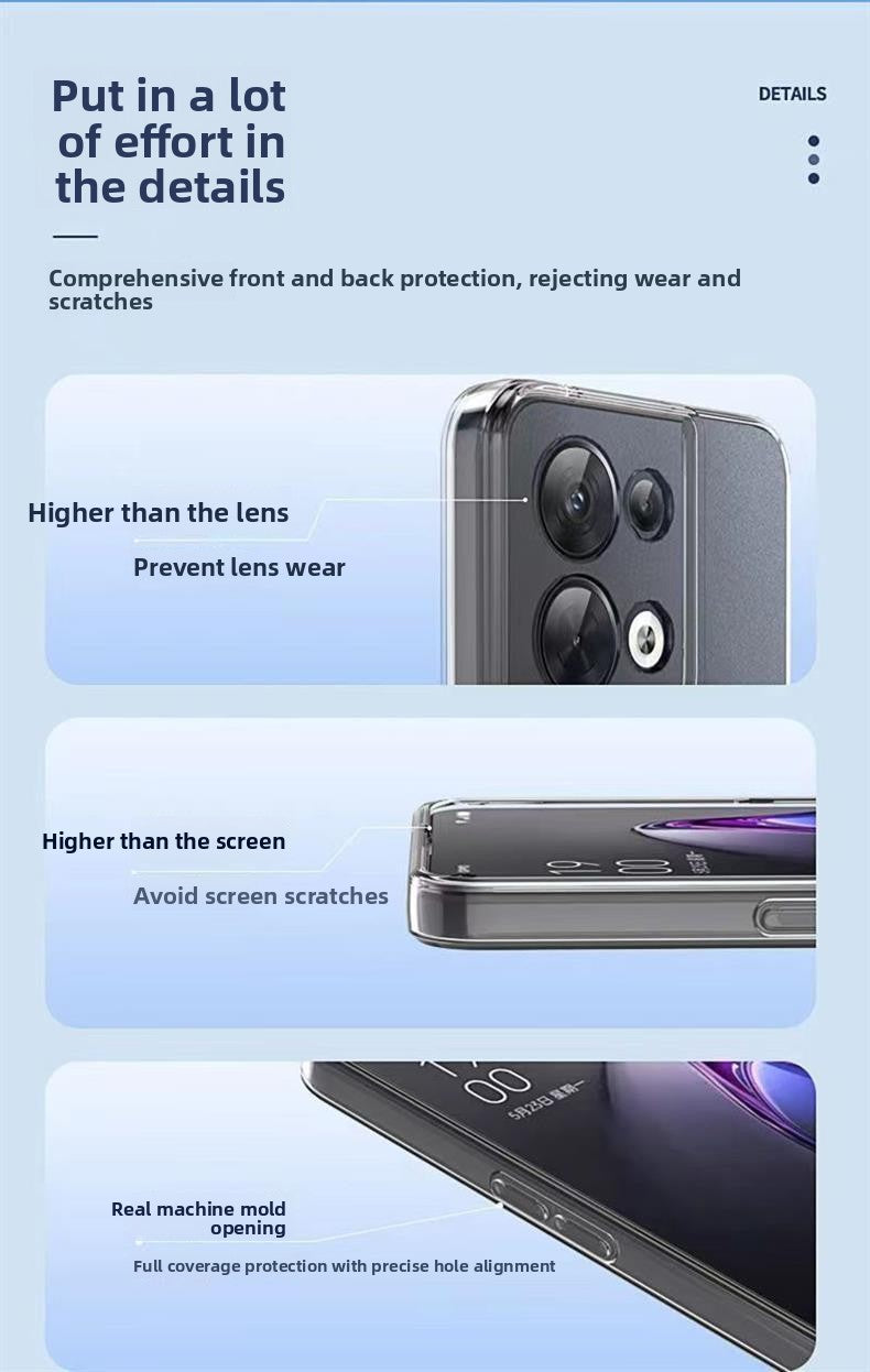 iPhone 13 Pro Max Transparent Case - Ultra-Thin Silicone Shockproof