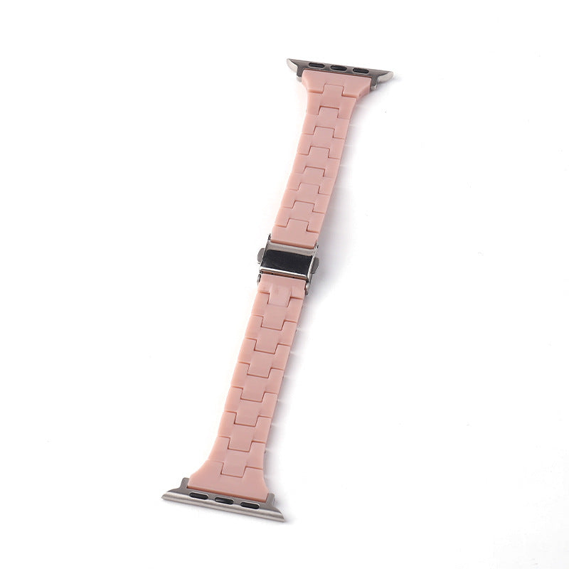 New Model Candy Rainbow Apple iWatch Resin Band for All Series