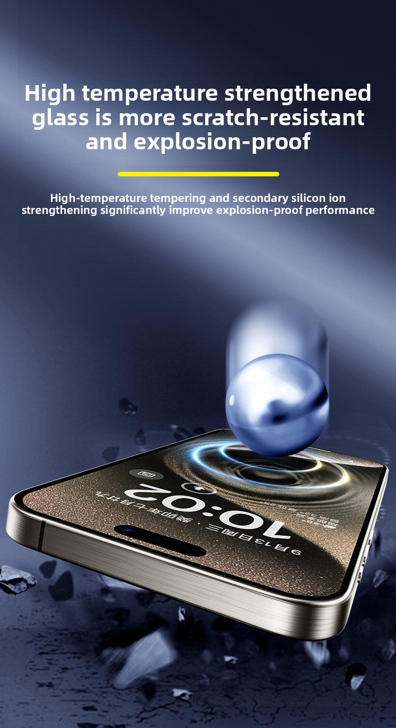 iPhone 17/16 Pro Max Tempered Glass - Privacy Anti-Peep Screen Protector