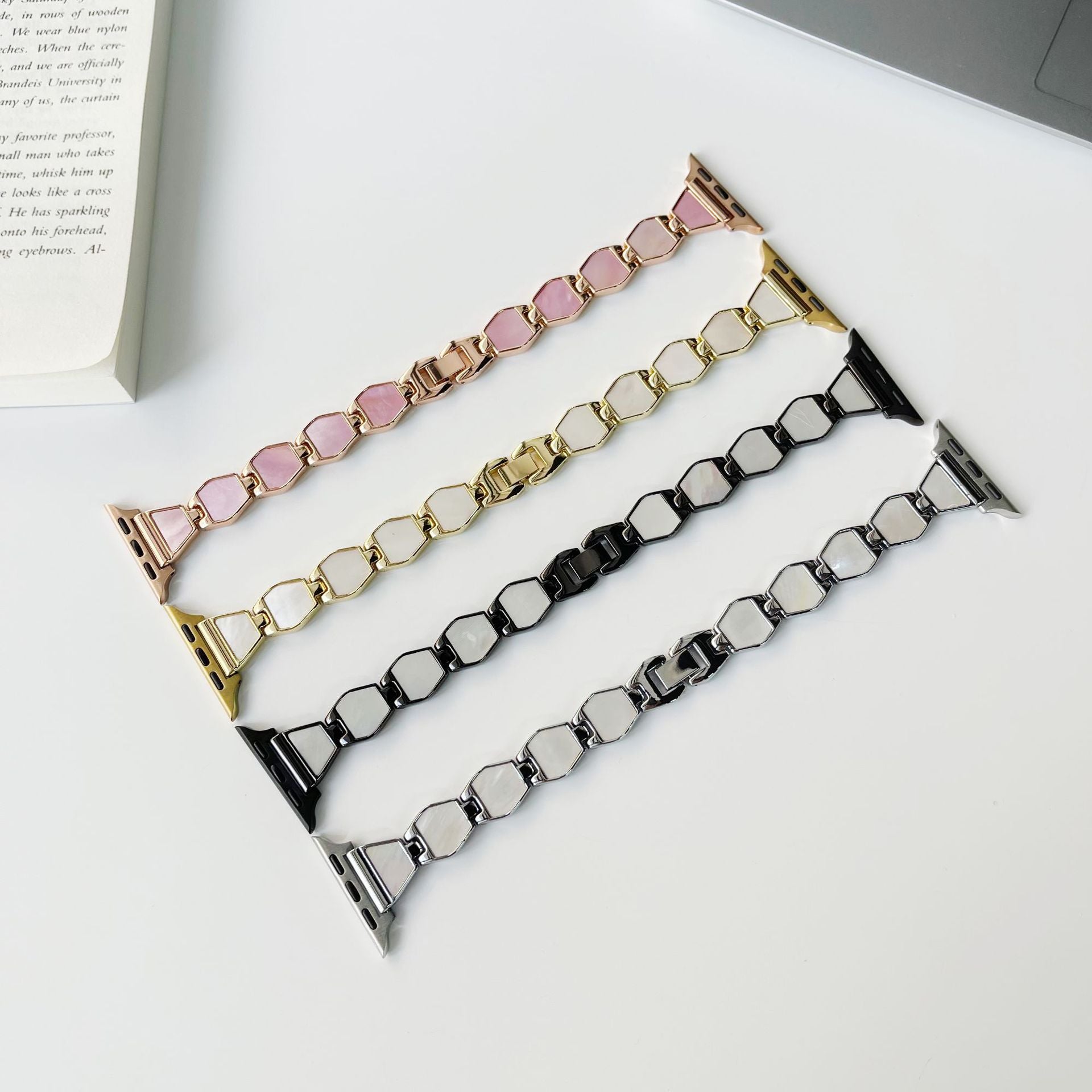 Hexagonal Metal Band Perfect for Apple Watch