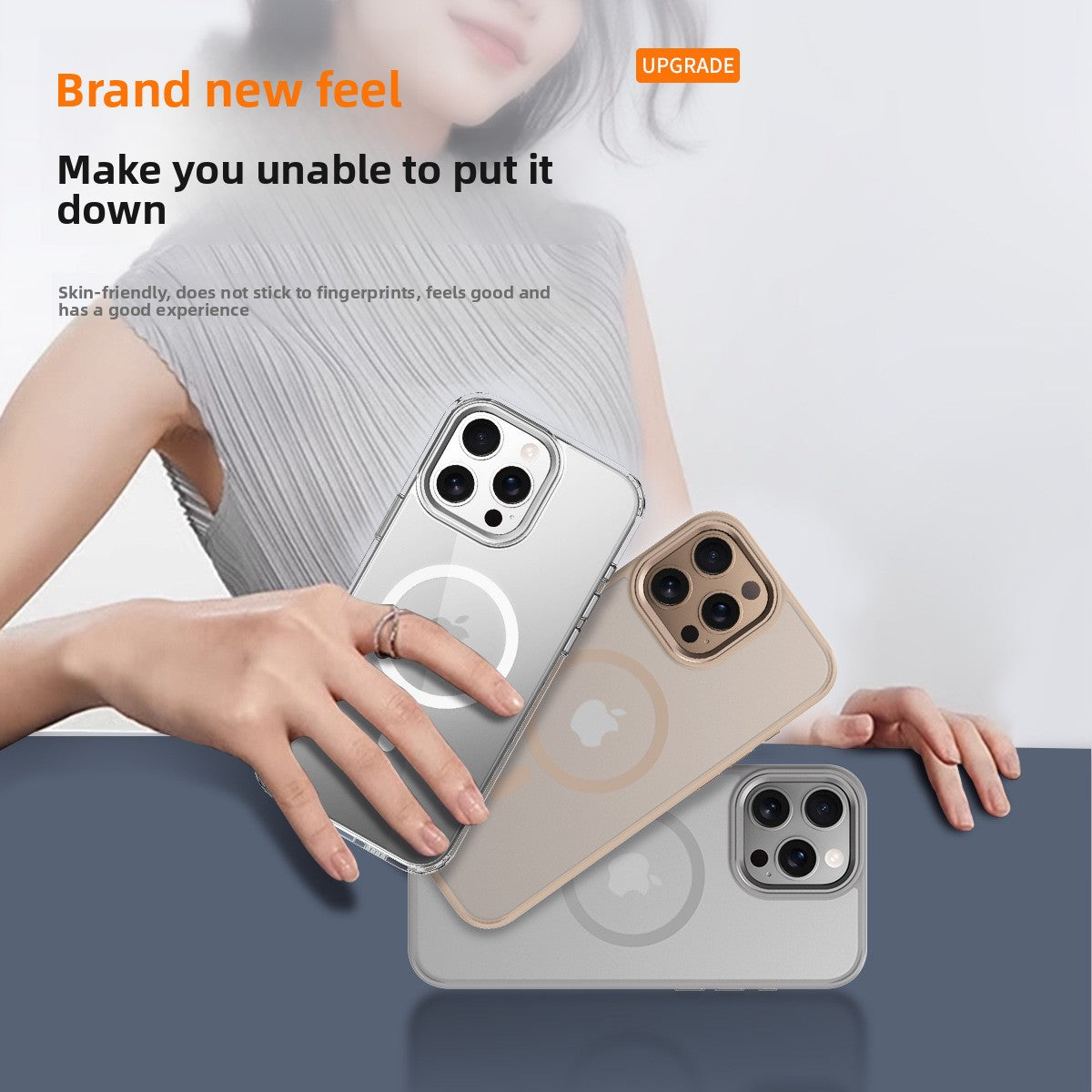 iPhone 16 Pro Max Magnetic Case - Matte Skin Feel