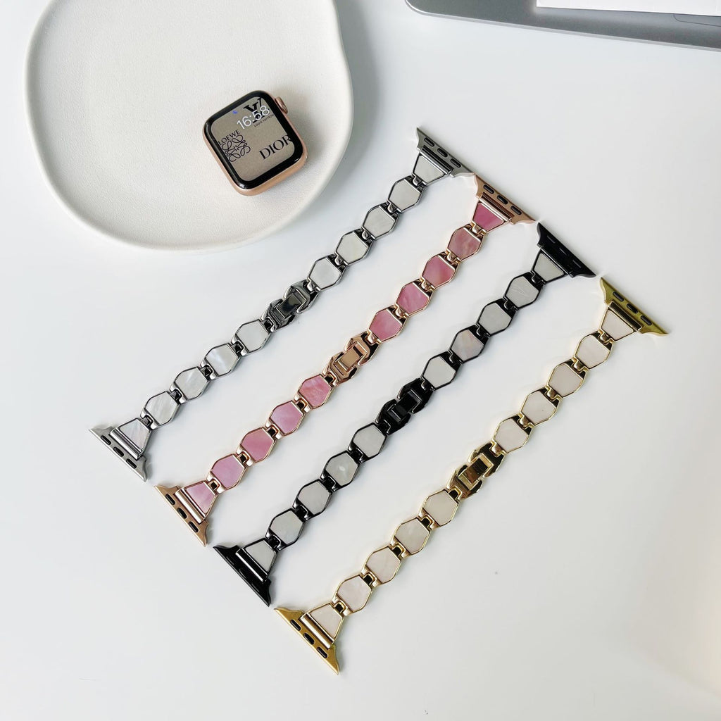 Hexagonal Metal Band Perfect for Apple Watch