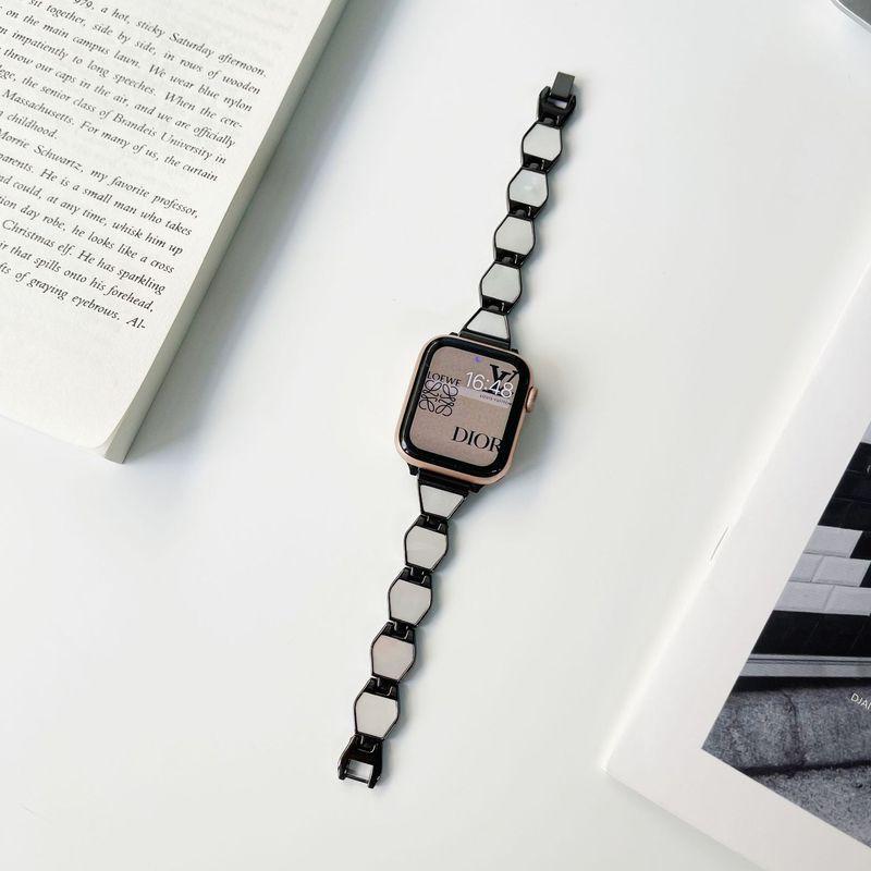 Hexagonal Metal Band Perfect for Apple Watch