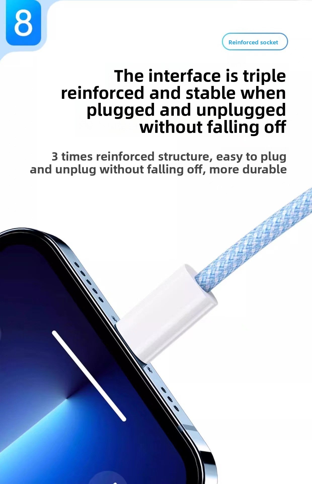 PD60W Fast Charging Cable - Type-C Braided for iPhone 16/15