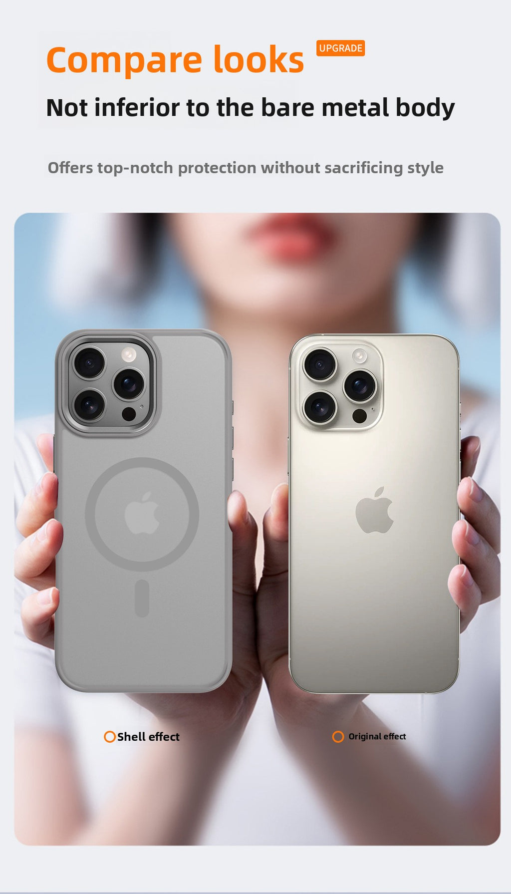 iPhone 16 Pro Max Magnetic Case - Matte Skin Feel