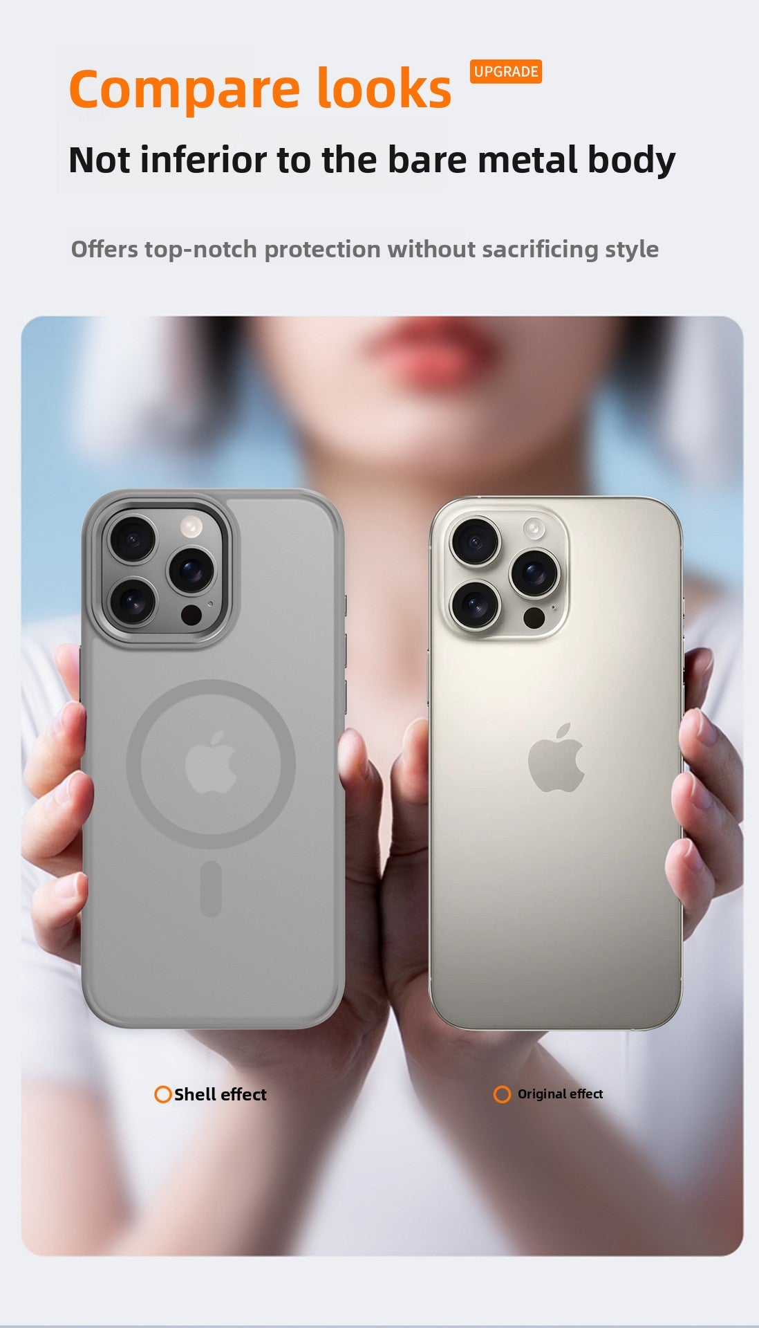 iPhone 16 Pro Max Magnetic Case - Matte Skin Feel