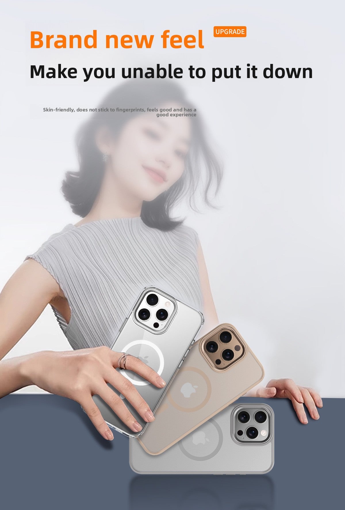 iPhone 16 Pro Max Magnetic Case - Matte Skin Feel