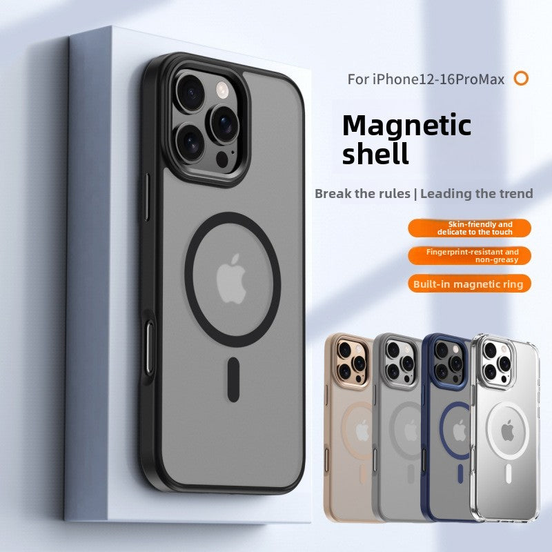 iPhone 16 Pro Max Magnetic Case - Matte Skin Feel