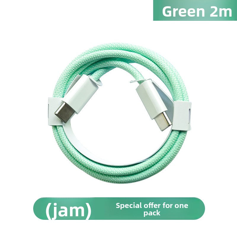 PD60W Fast Charging Cable - Type-C Braided for iPhone 16/15