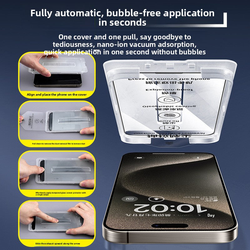 iPhone 17/16 Pro Max Tempered Glass - Privacy Anti-Peep Screen Protector