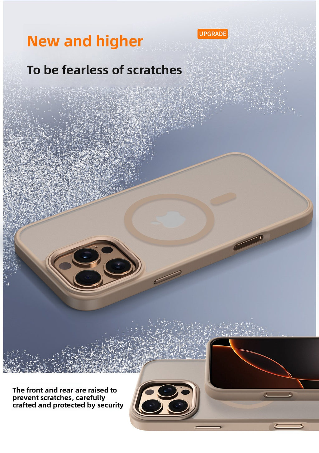 iPhone 16 Pro Max Magnetic Case - Matte Skin Feel