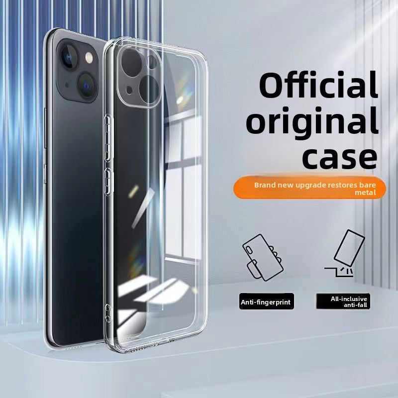 iPhone 13 Pro Max Transparent Case - Ultra-Thin Silicone Shockproof