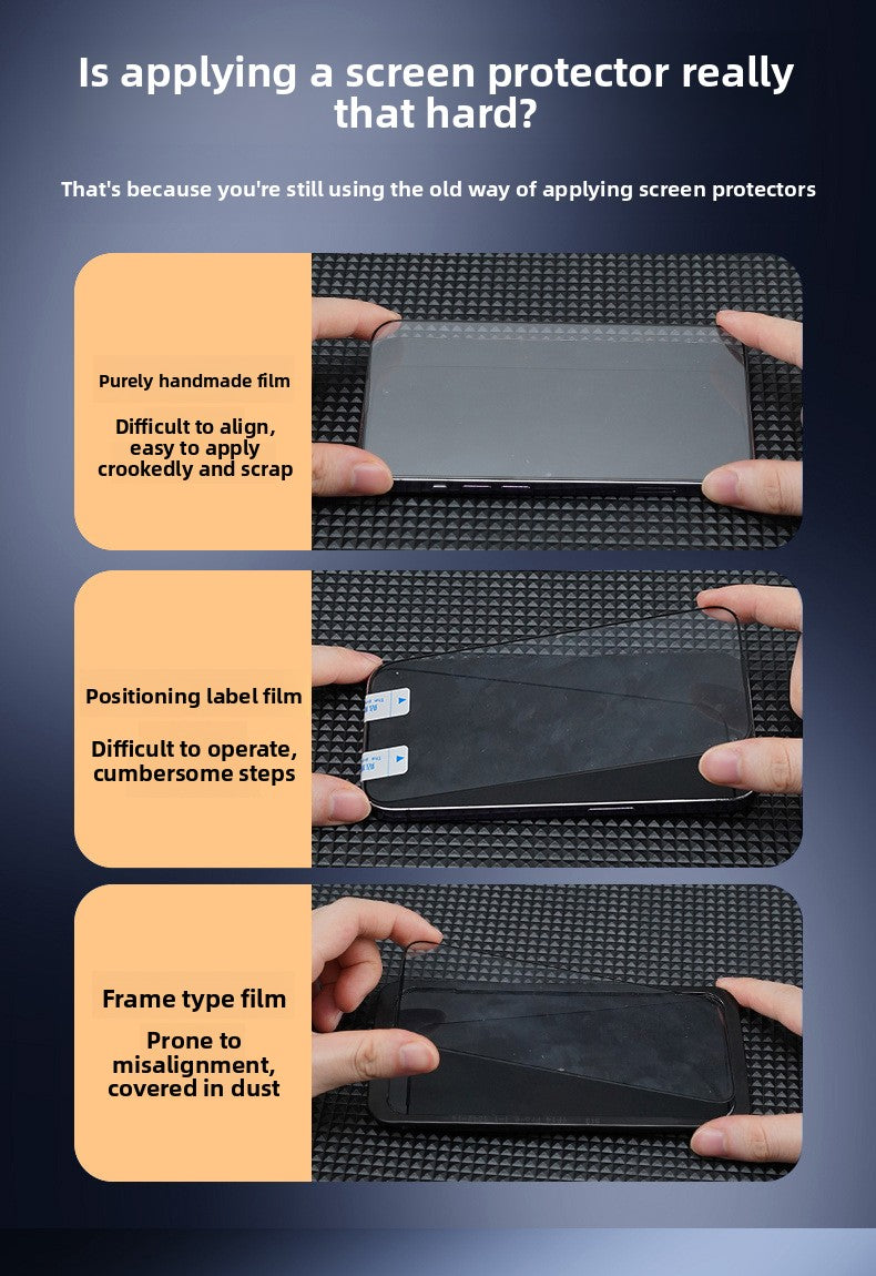 iPhone 17/16 Pro Max Tempered Glass - Privacy Anti-Peep Screen Protector