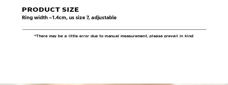 Minimalist Irregular Open Ring Titanium Steel 18k Gold Tail Ring Casting Craft Ring A156