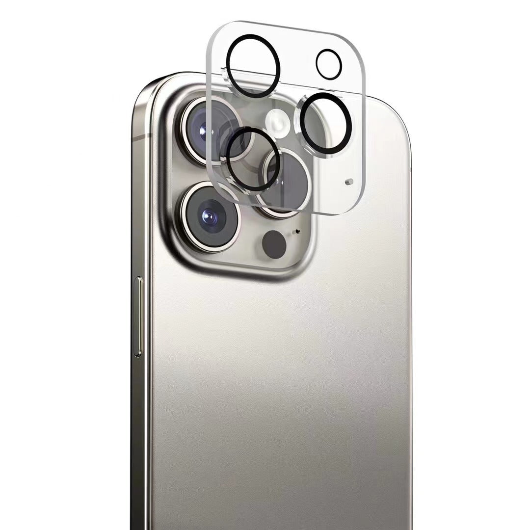 iPhone 16 Pro Max Camera Lens Protector - HD Glass Full Coverage