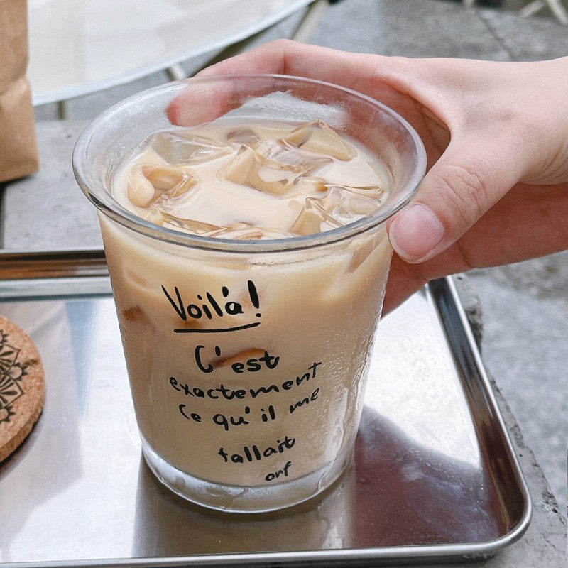 Thickened High Temp Resistant Feng Shui Glass Coffee Cup for Holiday Gifts